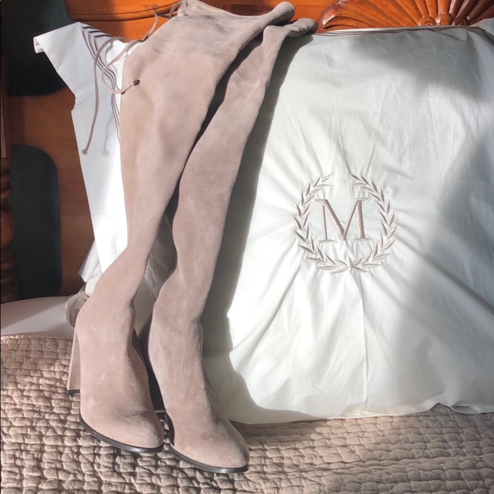 Stuart Weitzman Hiline OTK boots
